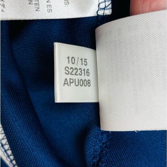 Adidas USTA Track Jacket Mens S Navy Full Zip Embroidered 2016 Tennis Nationals - Picture 6 of 10